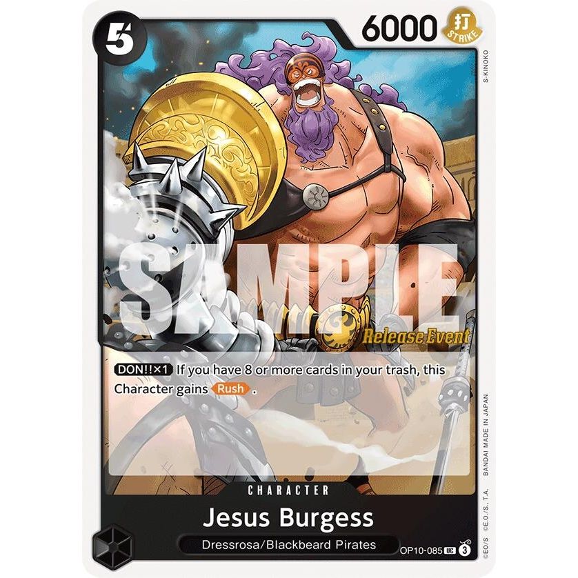 Image for Jesus Burgess (OP10-085) (OP10 RE) - One Piece Card Game