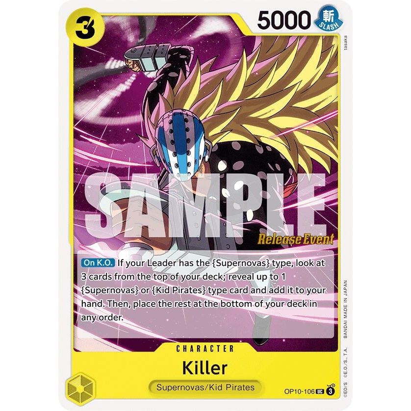 Image for Killer (OP10-106) (OP10 RE) - One Piece Card Game