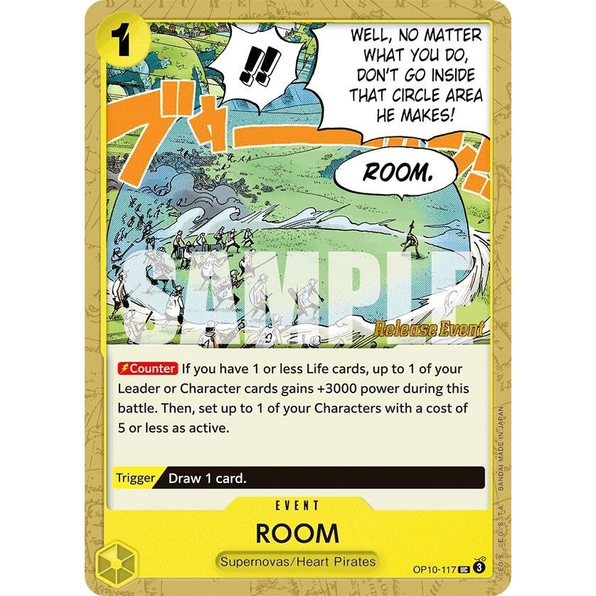 Image for ROOM (OP10-117) (OP10 RE) - One Piece Card Game