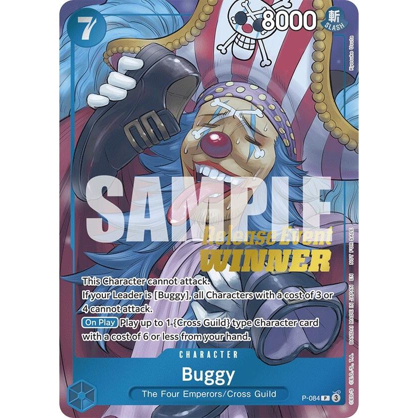 Image for Buggy (OP10 Release Event Winner) (P-084) (OP-PR) - One Piece Card Game