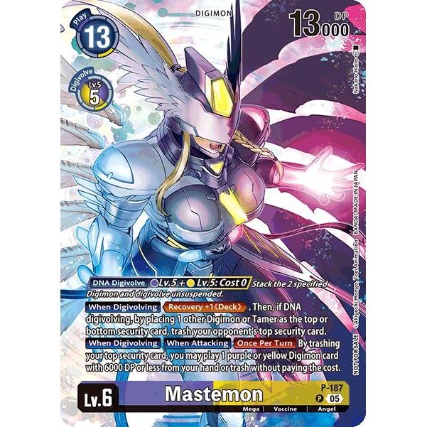 Image for Mastemon (BT-21: Illustration Celebration Pack) (P-187 P) (BT21) - Digimon Card Game