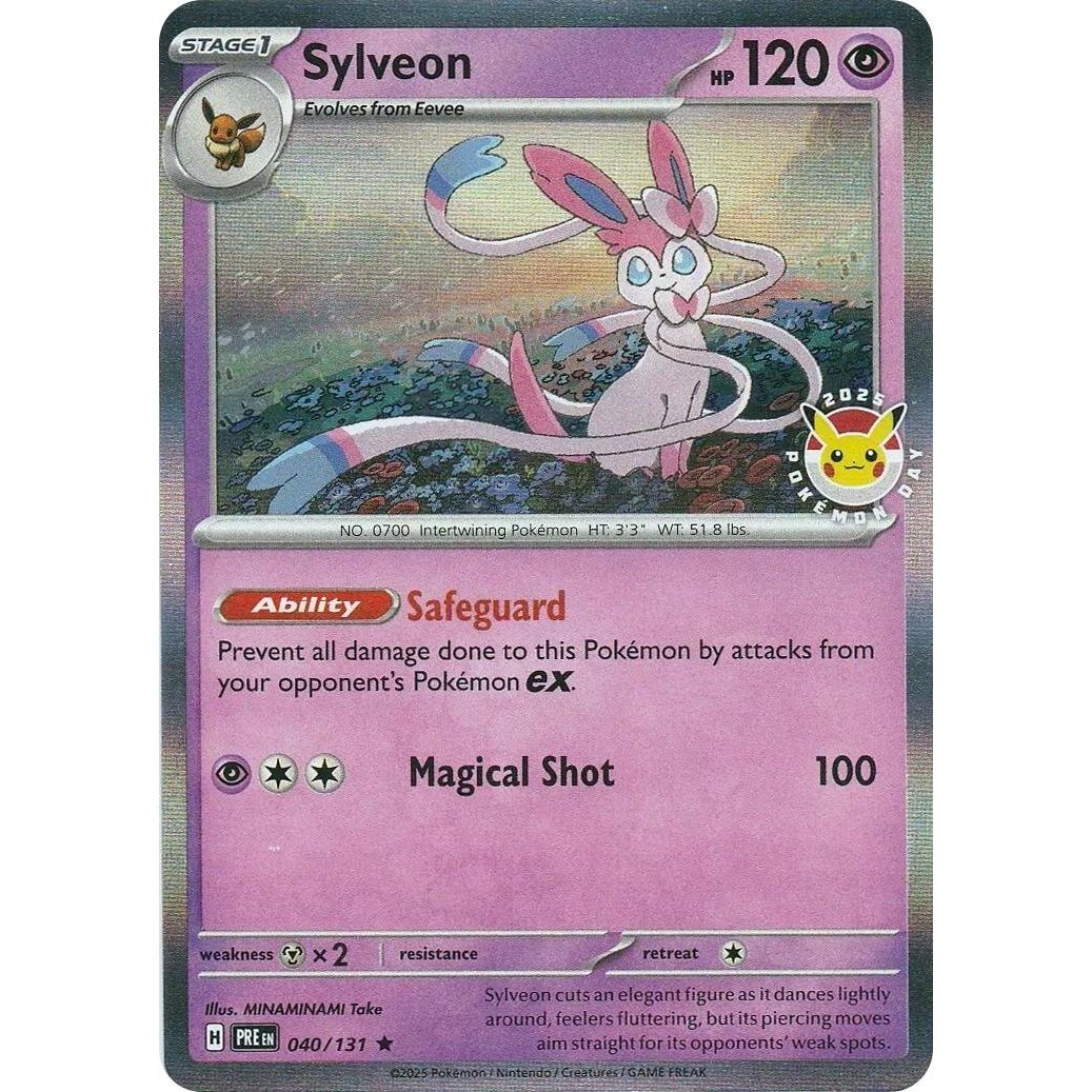 Image for Sylveon - 040/131 (Pokemon Day) (040/131) (MCAP) - Pokemon