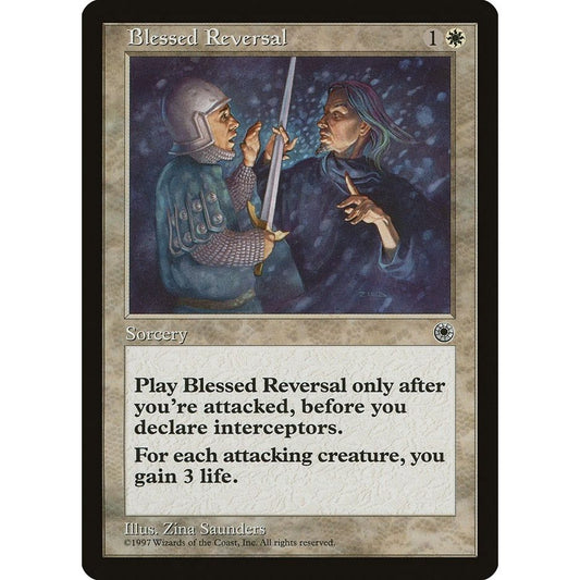 Image for Blessed Reversal (POR) - Magic: The Gathering