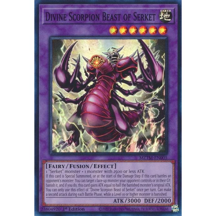 Image for Divine Scorpion Beast of Serket (MZTM-EN005) (MZTM) - YuGiOh