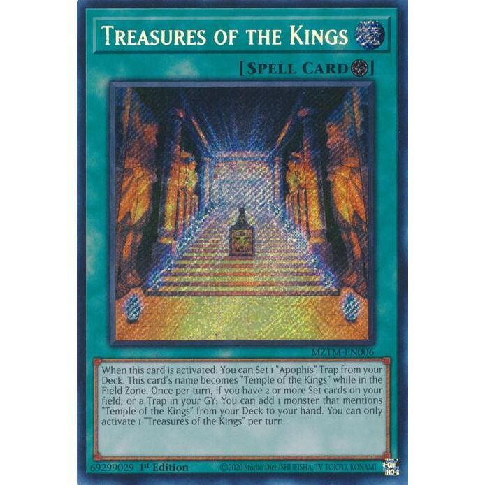 Image for Treasures of the Kings (MZTM-EN006) (MZTM) - YuGiOh