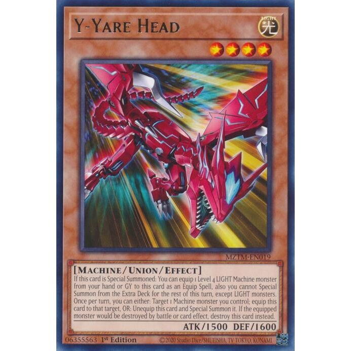 Image for Y-Yare Head (MZTM-EN019) (MZTM) - YuGiOh