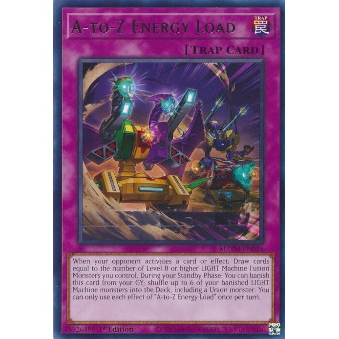 Image for A-to-Z Energy Load (MZTM-EN024) (MZTM) - YuGiOh