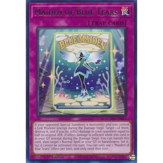 Image for Maiden of Blue Tears (MZTM-EN031) (MZTM) - YuGiOh
