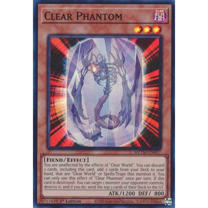 Image for Clear Phantom (MZTM-EN037) (MZTM) - YuGiOh