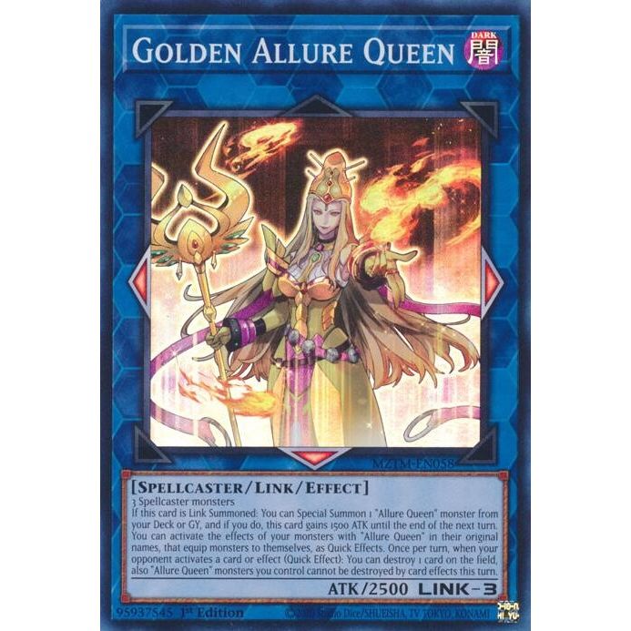 Image for Golden Allure Queen (MZTM-EN058) (MZTM) - YuGiOh