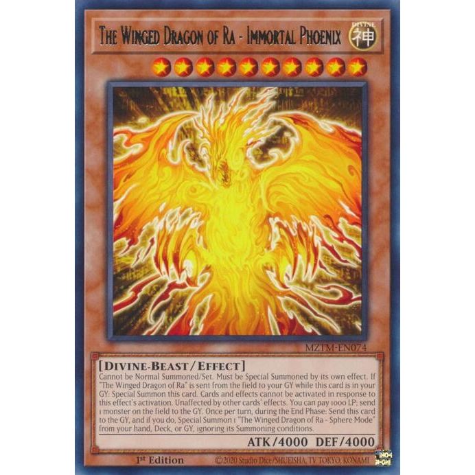 Image for The Winged Dragon of Ra - Immortal Phoenix (MZTM-EN074) (MZTM) - YuGiOh