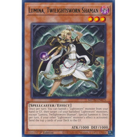 Image for Lumina, Twilightsworn Shaman (MZTM-EN075) (MZTM) - YuGiOh