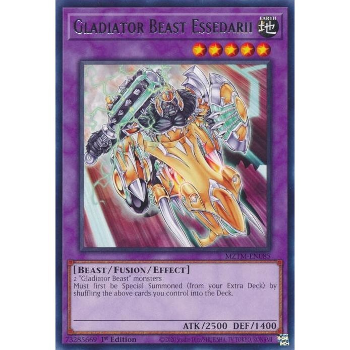 Image for Gladiator Beast Essedarii (MZTM-EN085) (MZTM) - YuGiOh