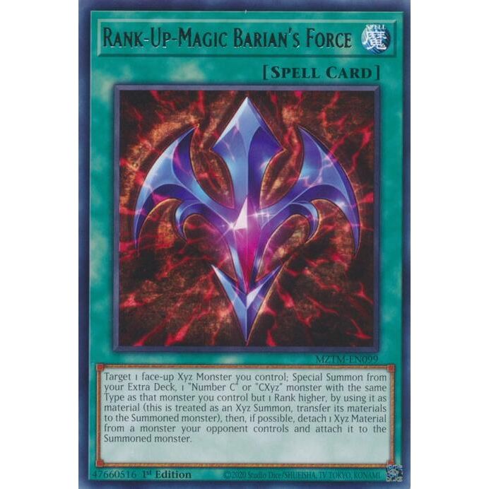 Image for Rank-Up-Magic Barian's Force (MZTM-EN099) (MZTM) - YuGiOh
