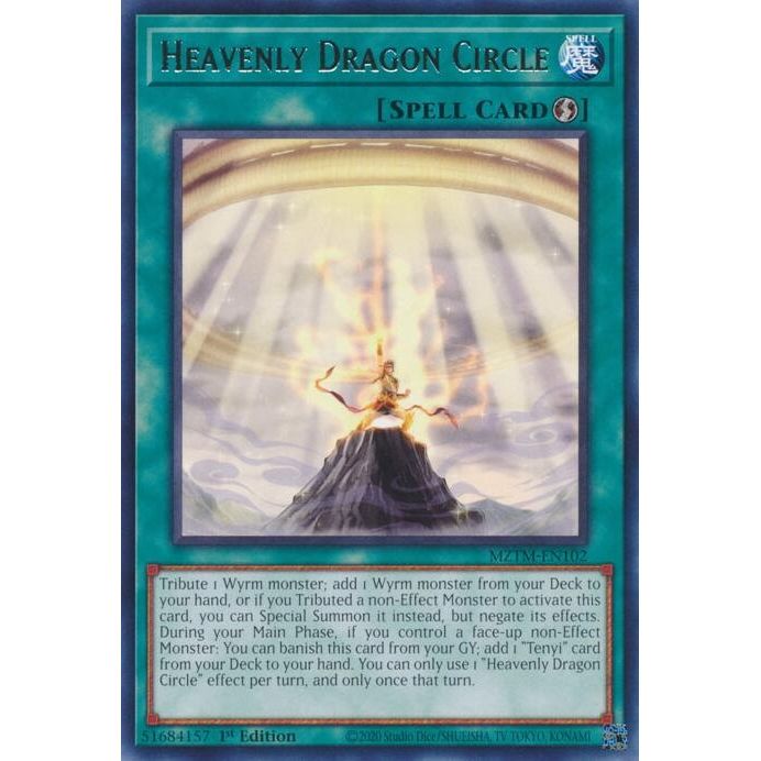 Image for Heavenly Dragon Circle (MZTM-EN102) (MZTM) - YuGiOh