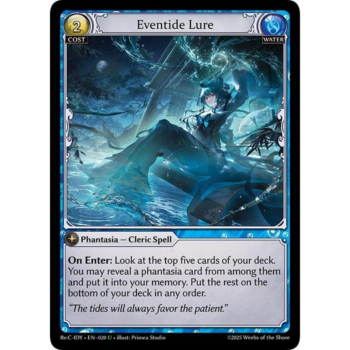 Image for Eventide Lure (020) (IDLCRS) - Grand Archive TCG