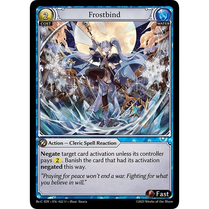 Image for Frostbind (022) (IDLCRS) - Grand Archive TCG