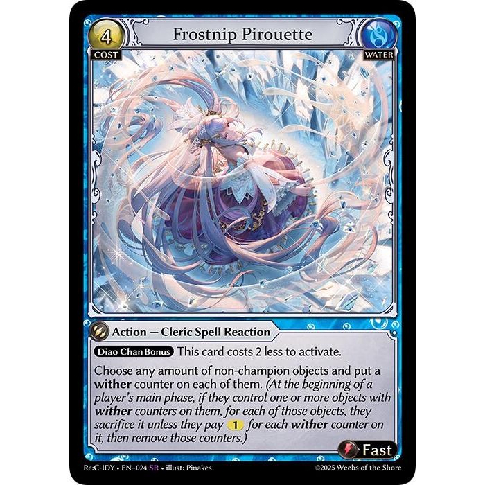 Image for Frostnip Pirouette (024) (IDLCRS) - Grand Archive TCG