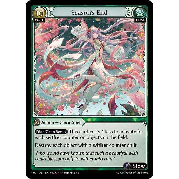 Image for Season's End (CSR) (039) (IDLCRS) - Grand Archive TCG