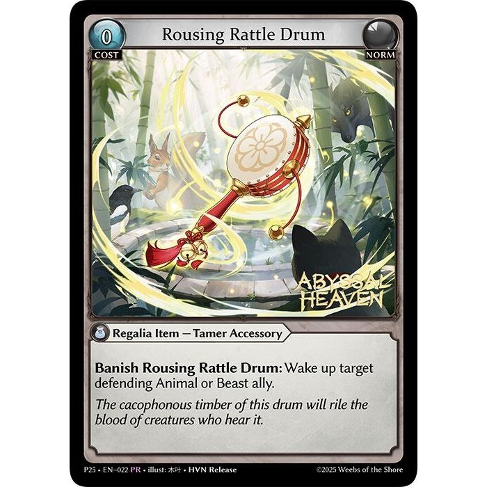Image for Rousing Rattle Drum (022) (P) - Grand Archive TCG