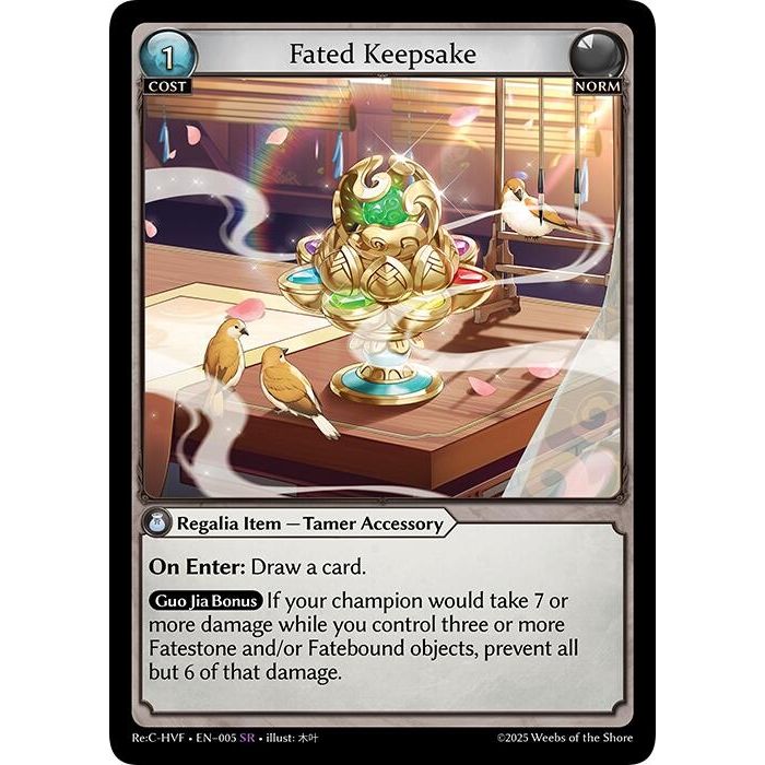 Image for Fated Keepsake (005) (HVNFV) - Grand Archive TCG