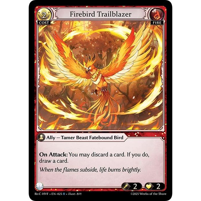 Image for Firebird Trailblazer (025) (HVNFV) - Grand Archive TCG
