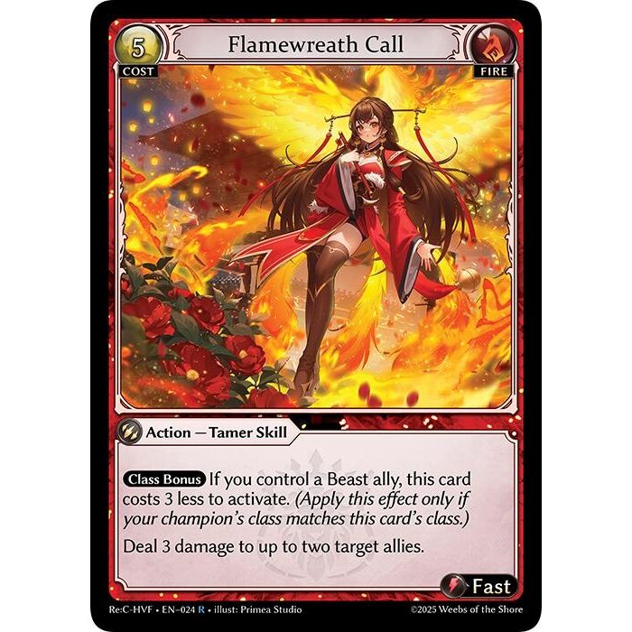 Image for Flamewreath Call (024) (HVNFV) - Grand Archive TCG