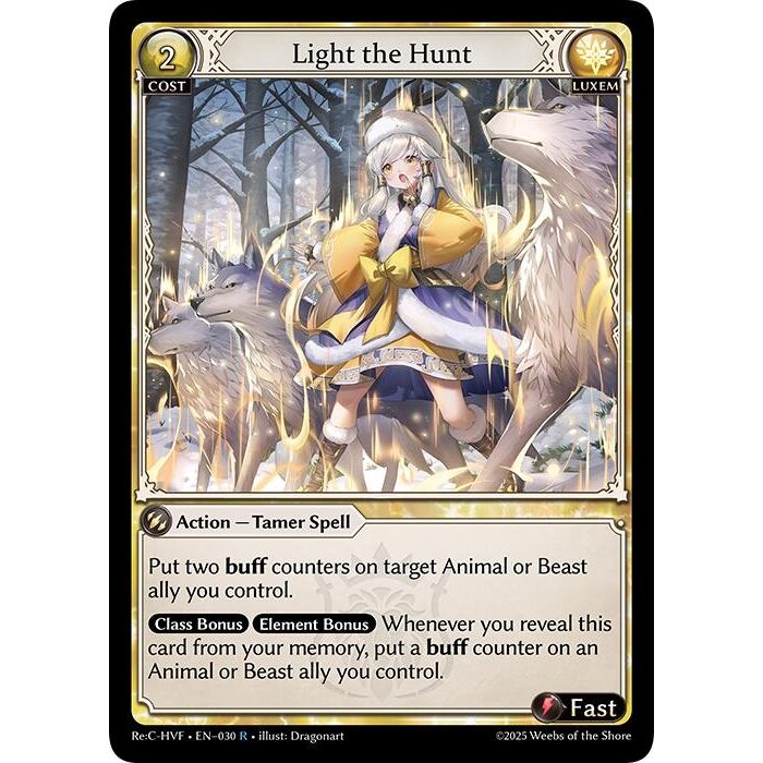 Image for Light the Hunt (030) (HVNFV) - Grand Archive TCG