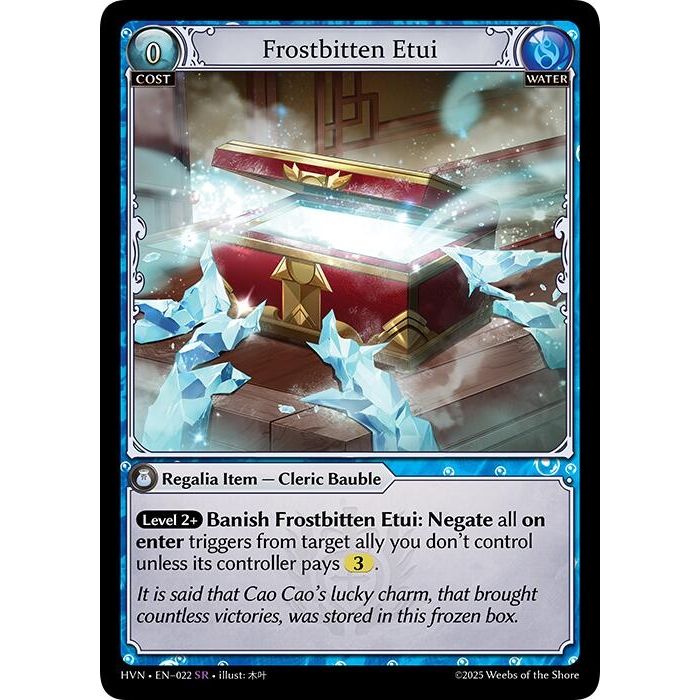 Image for Frostbitten Etui (022) (HVN) - Grand Archive TCG