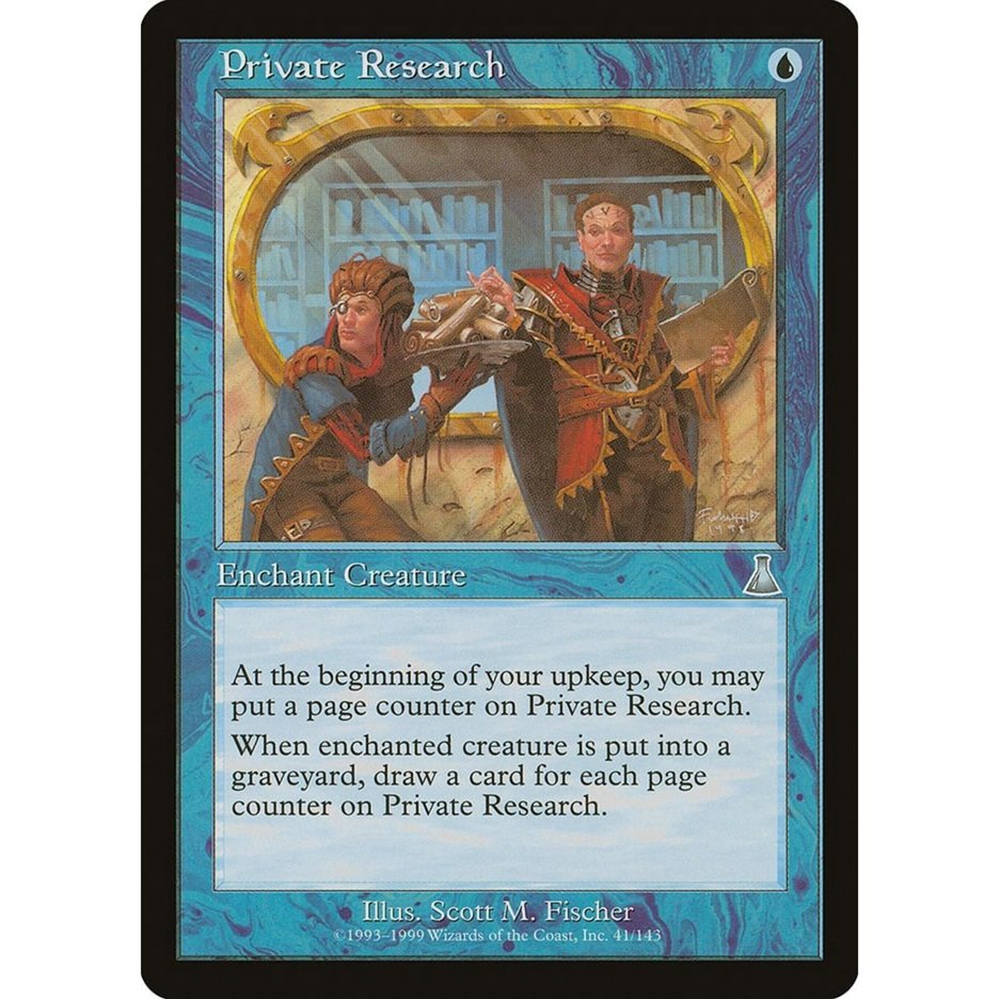 Image for Private Research (41) (UDS) - Magic: The Gathering