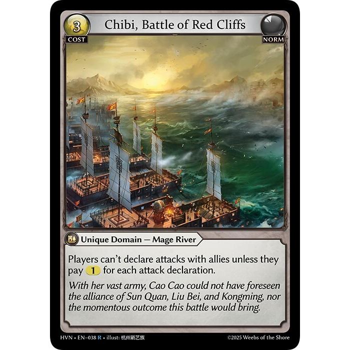 Image for Chibi, Battle of Red Cliffs (038) (HVN) - Grand Archive TCG