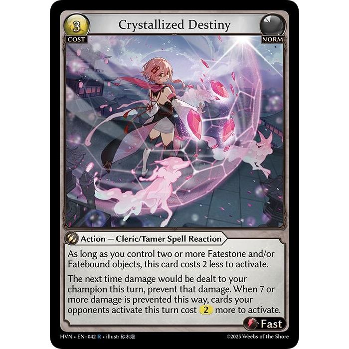 Image for Crystallized Destiny (042) (HVN) - Grand Archive TCG