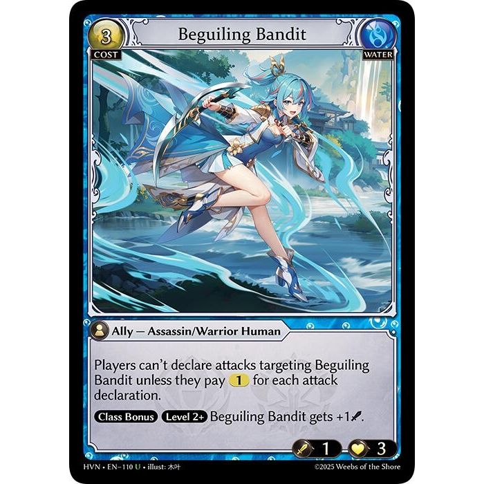 Image for Beguiling Bandit (110) (HVN) - Grand Archive TCG