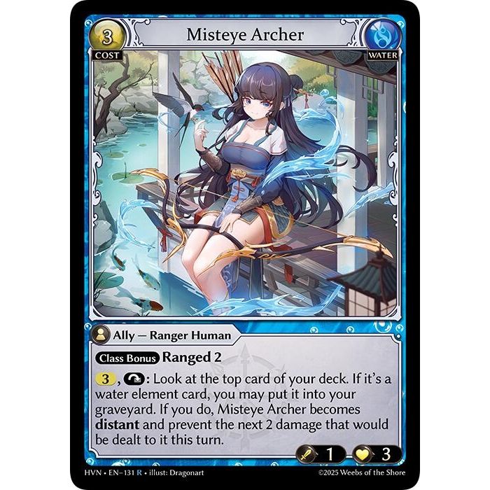 Image for Misteye Archer (131) (HVN) - Grand Archive TCG