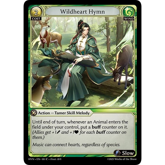 Image for Wildheart Hymn (181) (HVN) - Grand Archive TCG