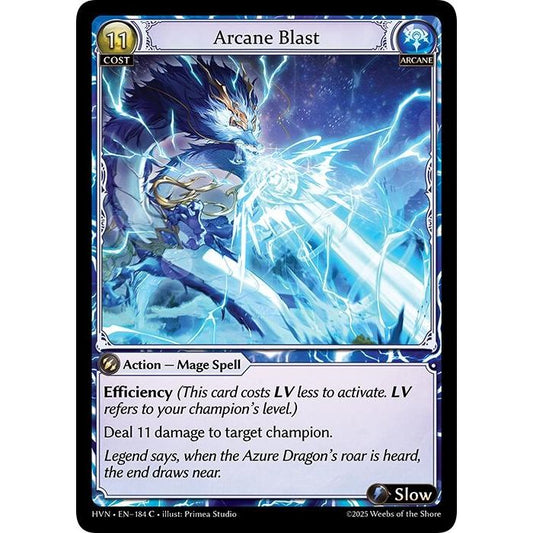 Image for Arcane Blast (184) (HVN) - Grand Archive TCG