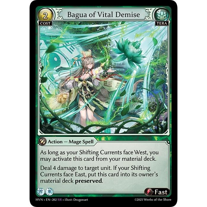 Image for Bagua of Vital Demise (202) (HVN) - Grand Archive TCG