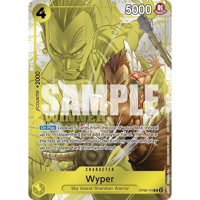 Image for Wyper (Winner Pack 2025 Vol. 2) (OP08-110) (OP-PR) - One Piece Card Game