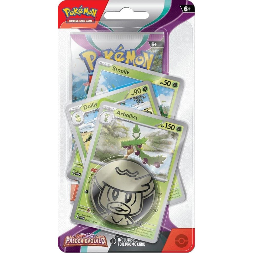 Image for Paldea Evolved Premium Checklane Blister [Arboliva] - Pokemon
