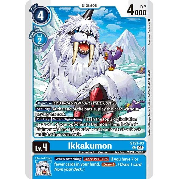 Image for Ikkakumon (ST21-03 C) (ST-21) - Digimon Card Game