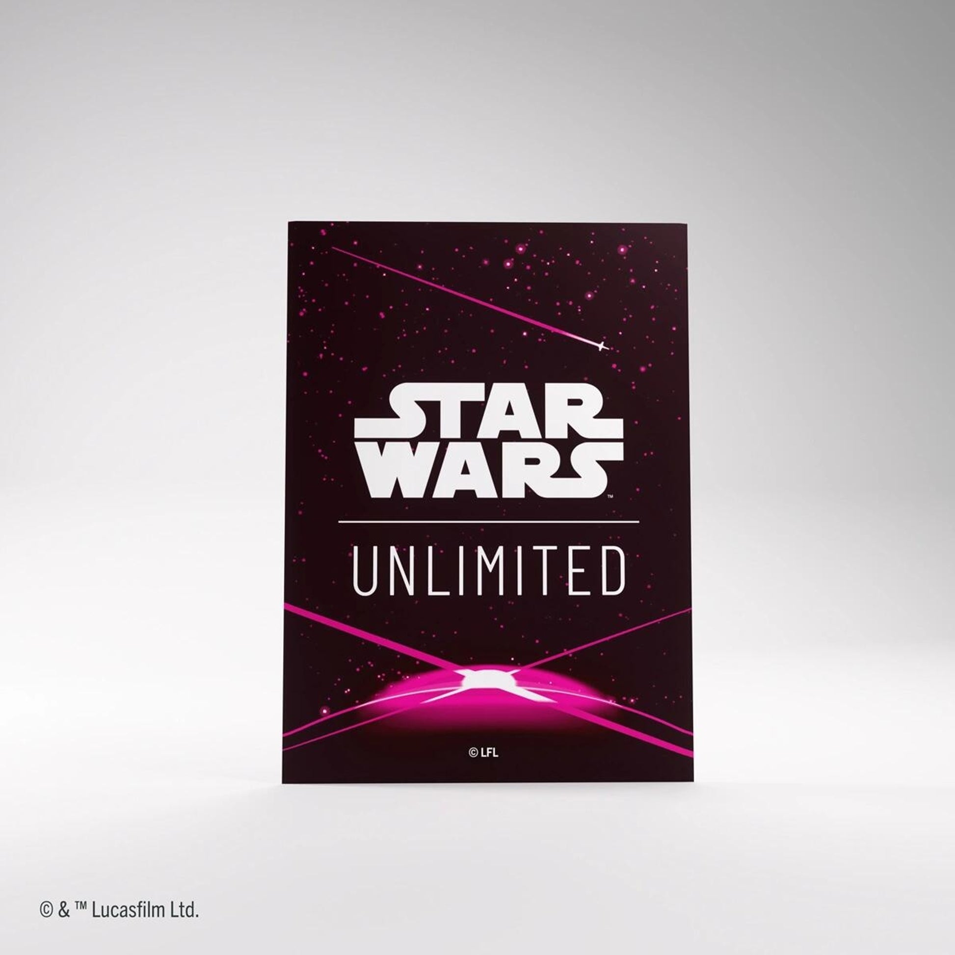 Image for Star Wars: Unlimited Art Sleeves - Card Back Magenta - Card Sleeves