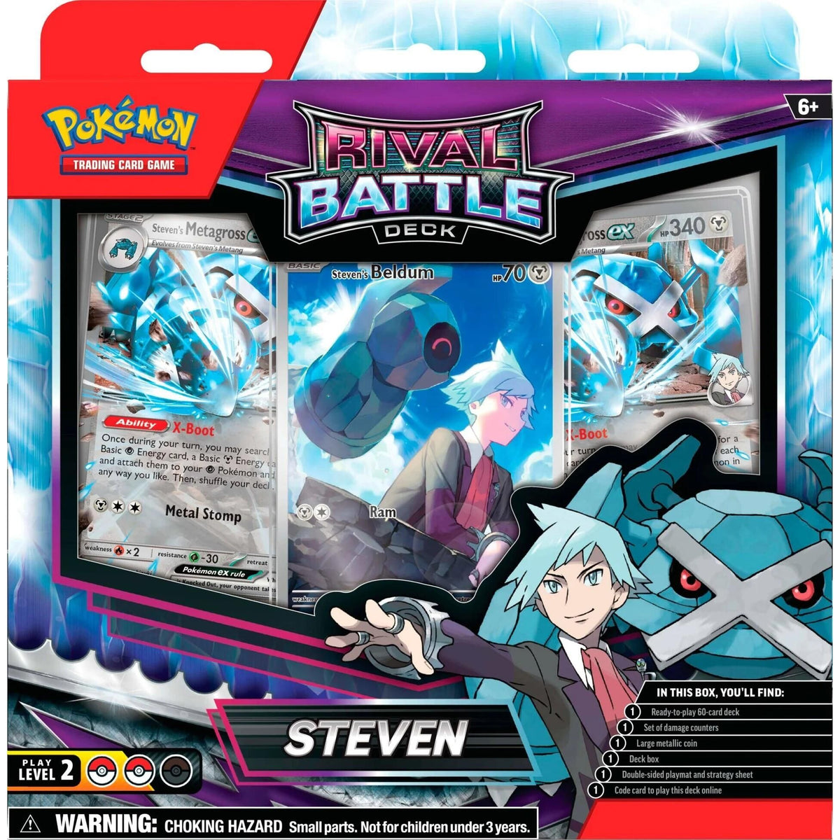 Image for Rival Battle Deck [Steven] - Pokemon