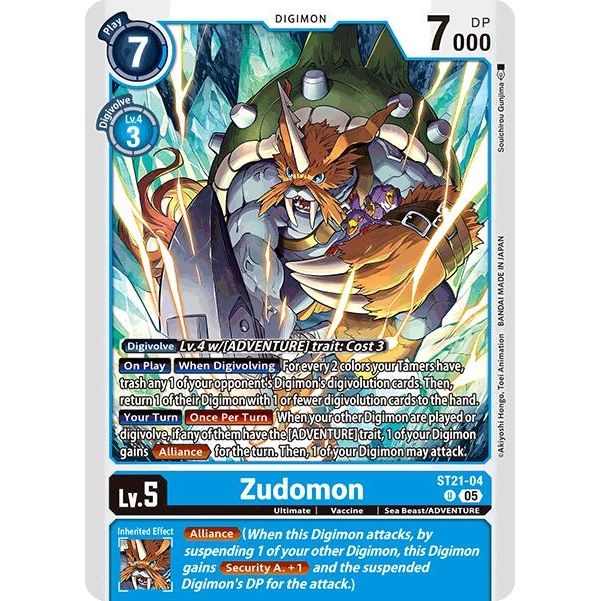 Image for Zudomon (ST21-04 U) (ST-21) - Digimon Card Game