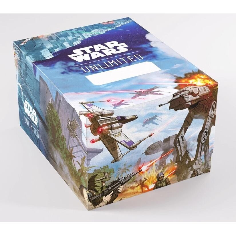 Image for Star Wars: Unlimited Twin Suns Soft Crate - Battle of Scarif - Deck Boxes