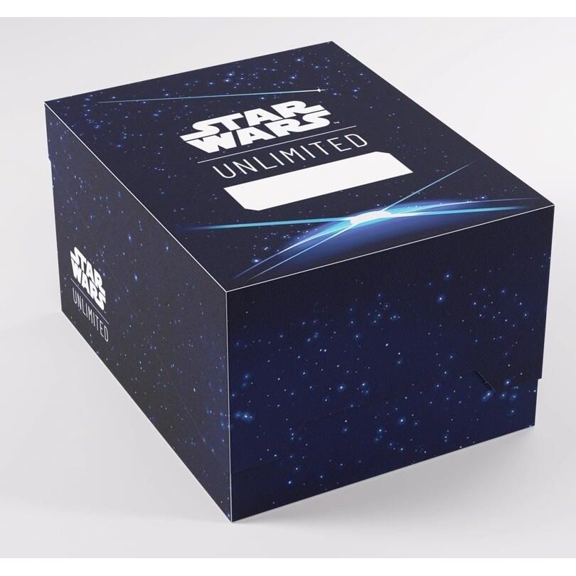 Image for Star Wars: Unlimited Twin Suns Soft Crate - Card Back Blue - Deck Boxes