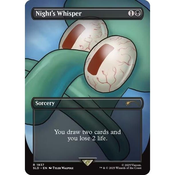 Image for Night's Whisper (1937) (SLD) - Magic: The Gathering