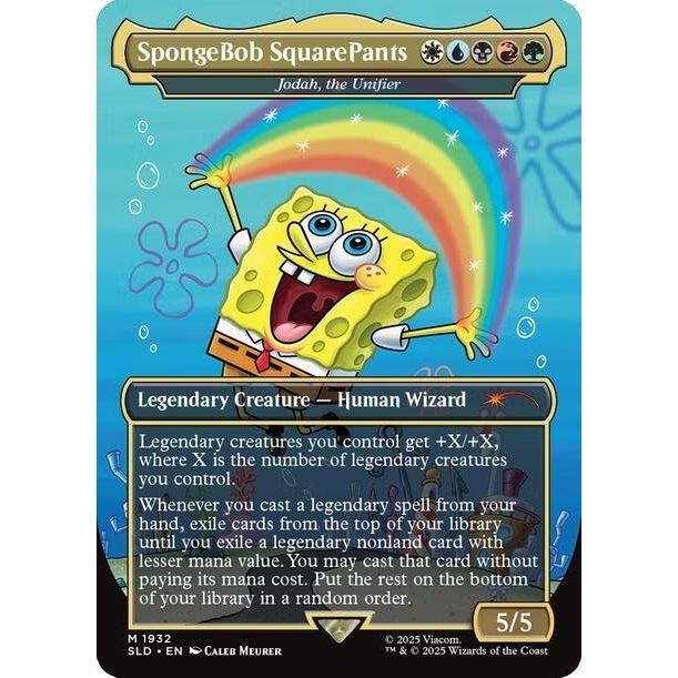Image for SpongeBob SquarePants - Jodah, the Unifier (1932) (SLD) - Magic: The Gathering