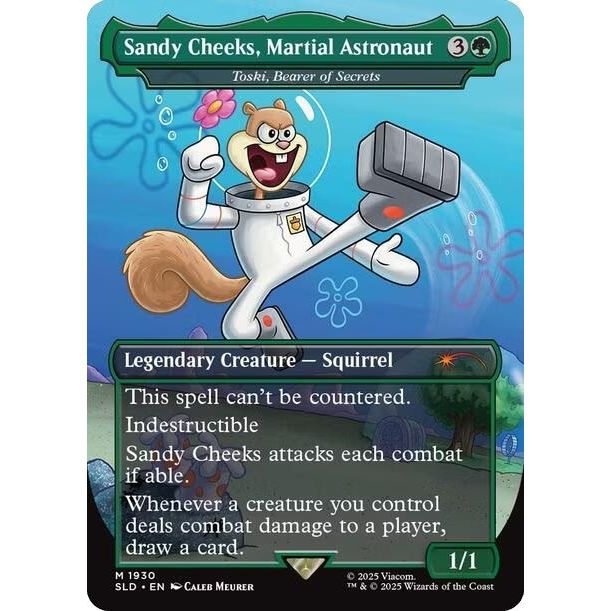 Image for Sandy Cheeks, Martial Astronaut - Toski, Bearer of Secrets (1930) (SLD) - Magic: The Gathering