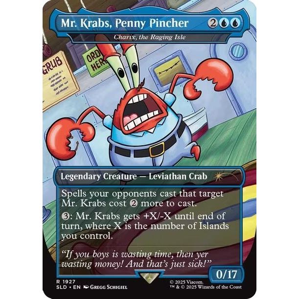 Image for Mr. Krabs, Penny Pincher - Charix, the Raging Isle (1927) (SLD) - Magic: The Gathering