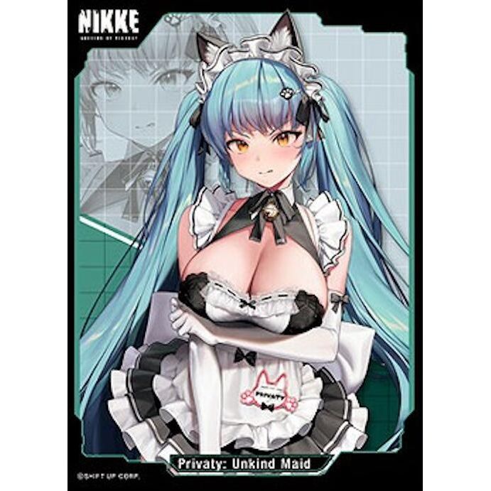 Image for Chara Sleeve Collection Matte Series No.MT2054: Goddess of Victory: Nikke - Nikke Privaty Unkind Maid (65-Pack) - Card Sleeves